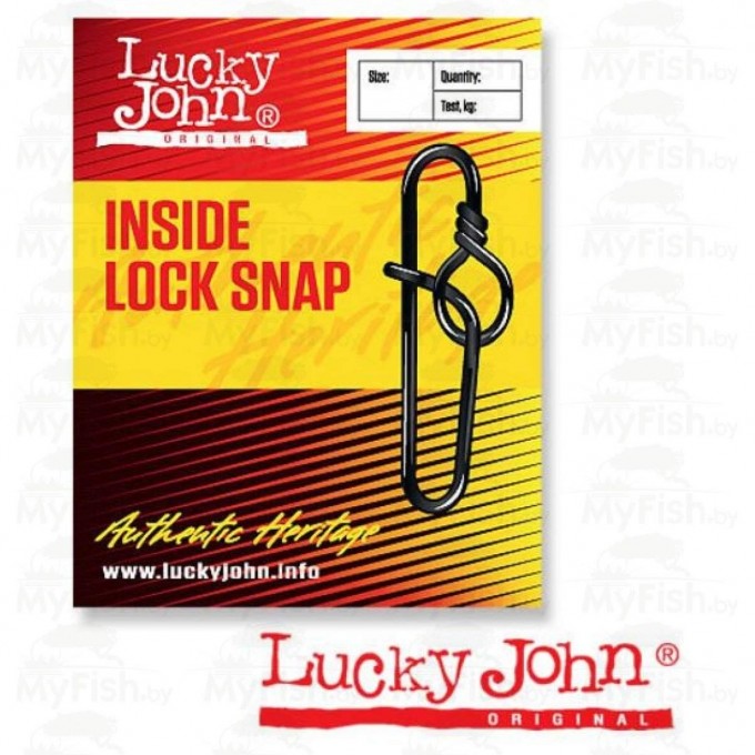 Застежки LUCKY JOHN INSIDELOCK 005 5Шт. LJ5060-005